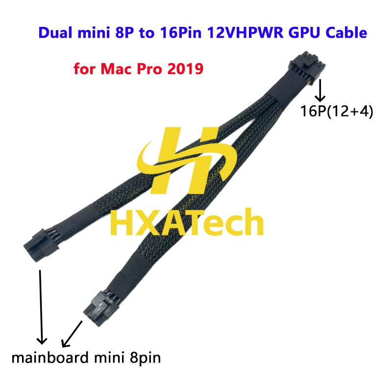 HXATech – Cabo de alimentação  - Dual 8Pin To 16Pin 12Vhpwr Cable avaliação e preço